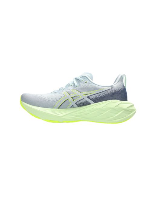Tênis Asics Novablast 4 Masculino - Azul/Verde