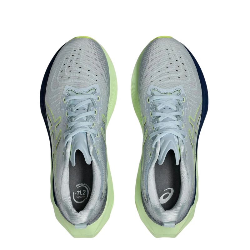 Tênis-Asics-Novablast-4-Masculino-Azul-Verde