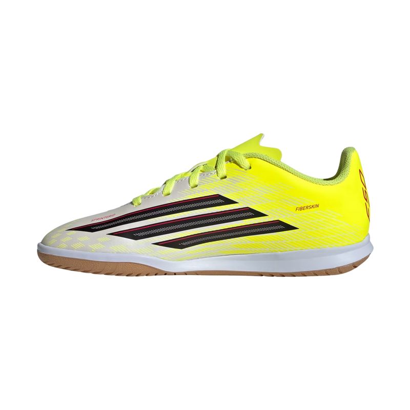 chuteira-futsal-adidas-f50-club-infantil-amarela