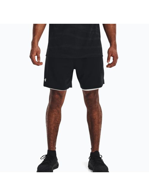 Bermuda Under Armour Vanish Woven 2 In 1 Masculina - Preta