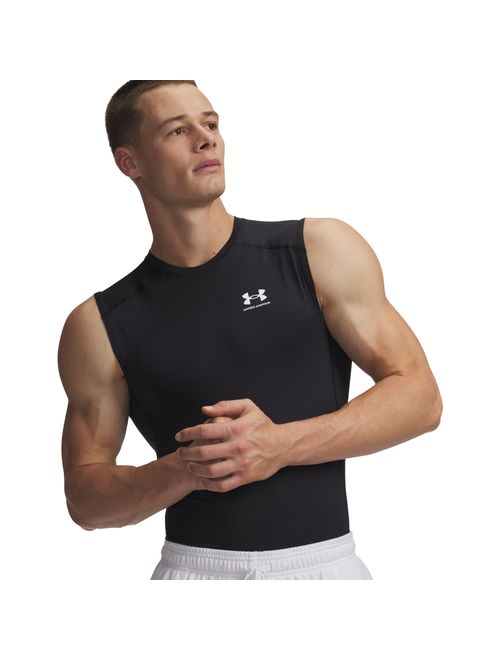 Regata Under Armour Compressão Masculina - Preta