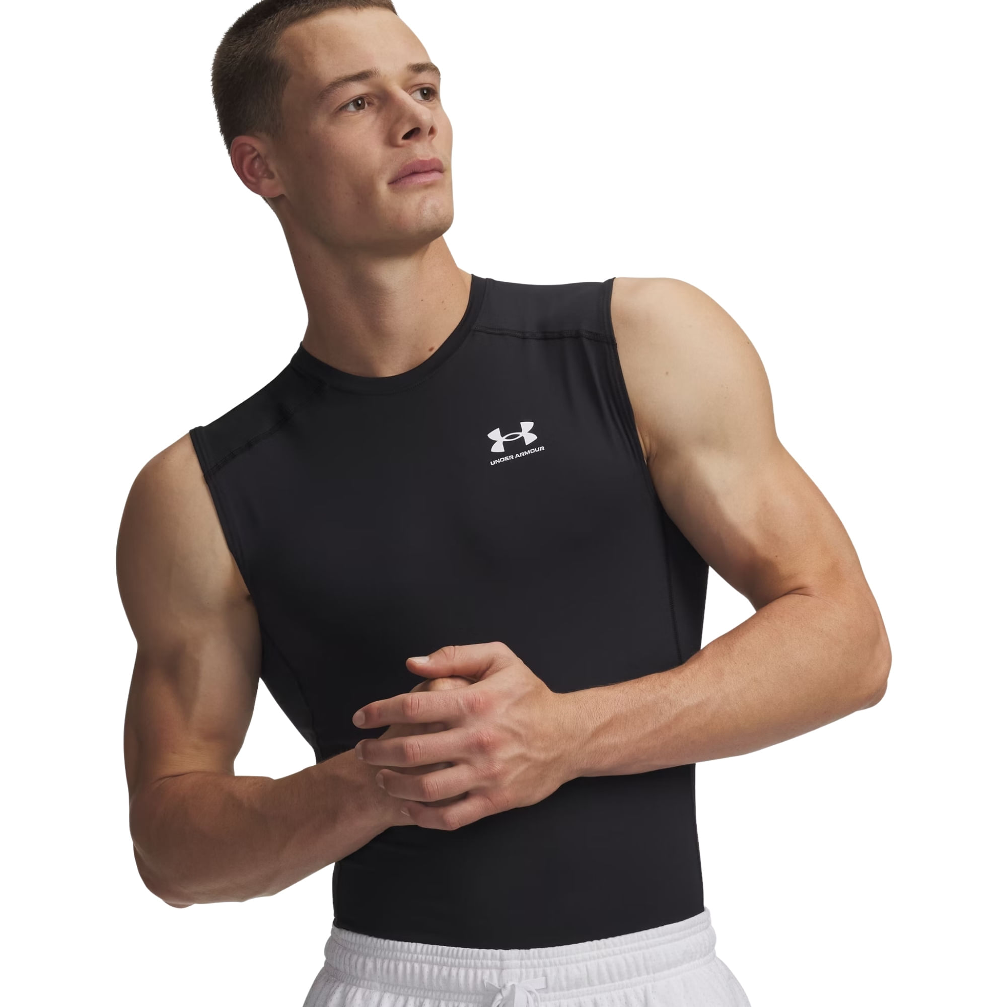 Regata Under Armour Compressão Masculina - Preta