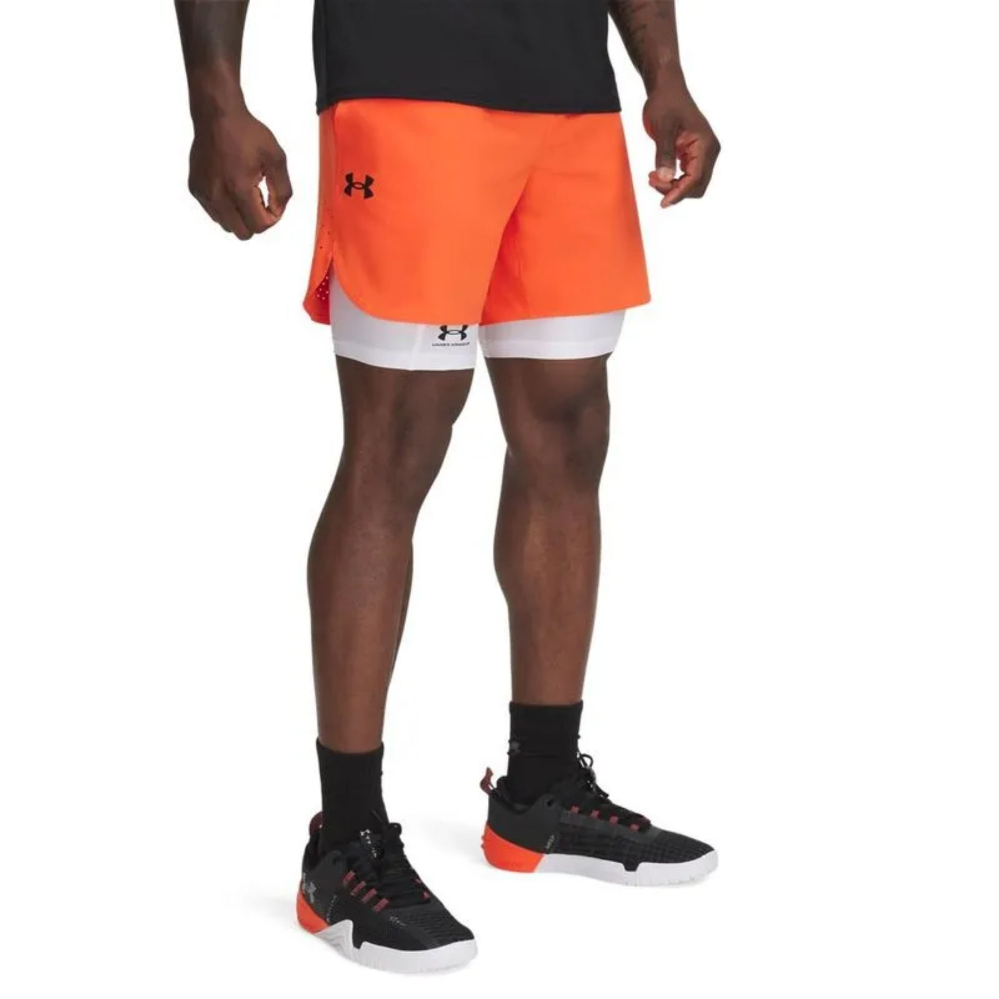 Shorts Under Armour Vanish Elite Masculino - Laranja