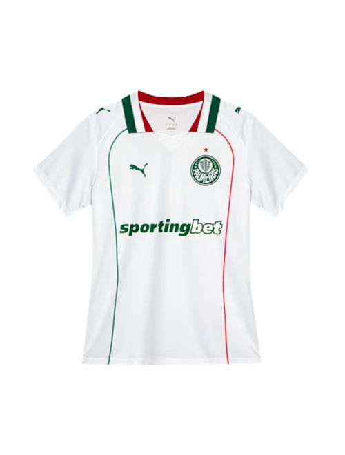 Camisa Palmeiras II 26/27 Puma Torcedora Feminina - Branca