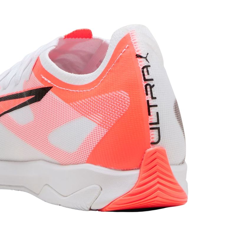 chuteira-futsal-puma-ultra-5-match-unissex-branca-vermelha