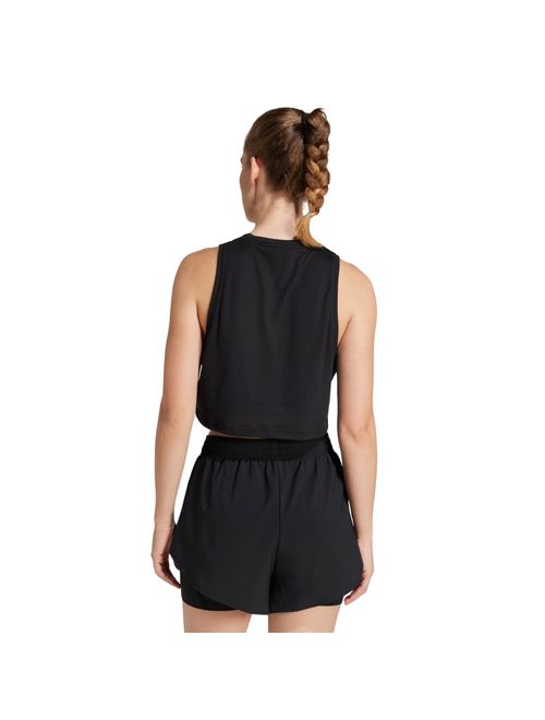 Regata Adidas Boxy Treino Train Essentials Feminina - Preta