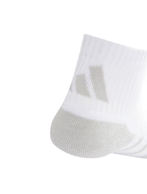 Kit Meia Adidas Cano Medio Essentials Climacool 3 Pares Unissex - Branca