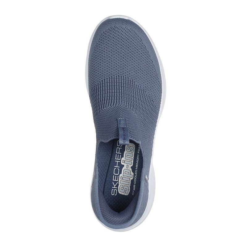 tênis-skechers-ultra-flex-3.0-cozy-feminino-cinza
