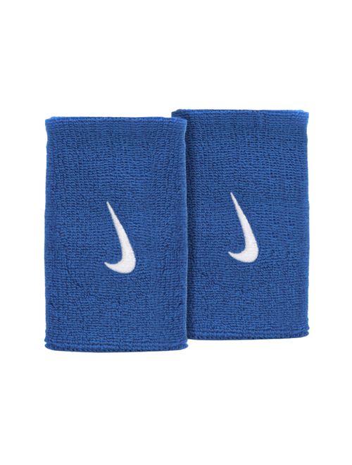 Munhequeira Nike Swoosh Double Wristband Unissex - Azul Royal