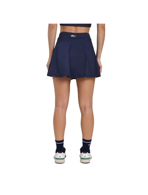 Saia Slyce 2X1 Evasê Championship 2.0 Feminina - Azul Marinho