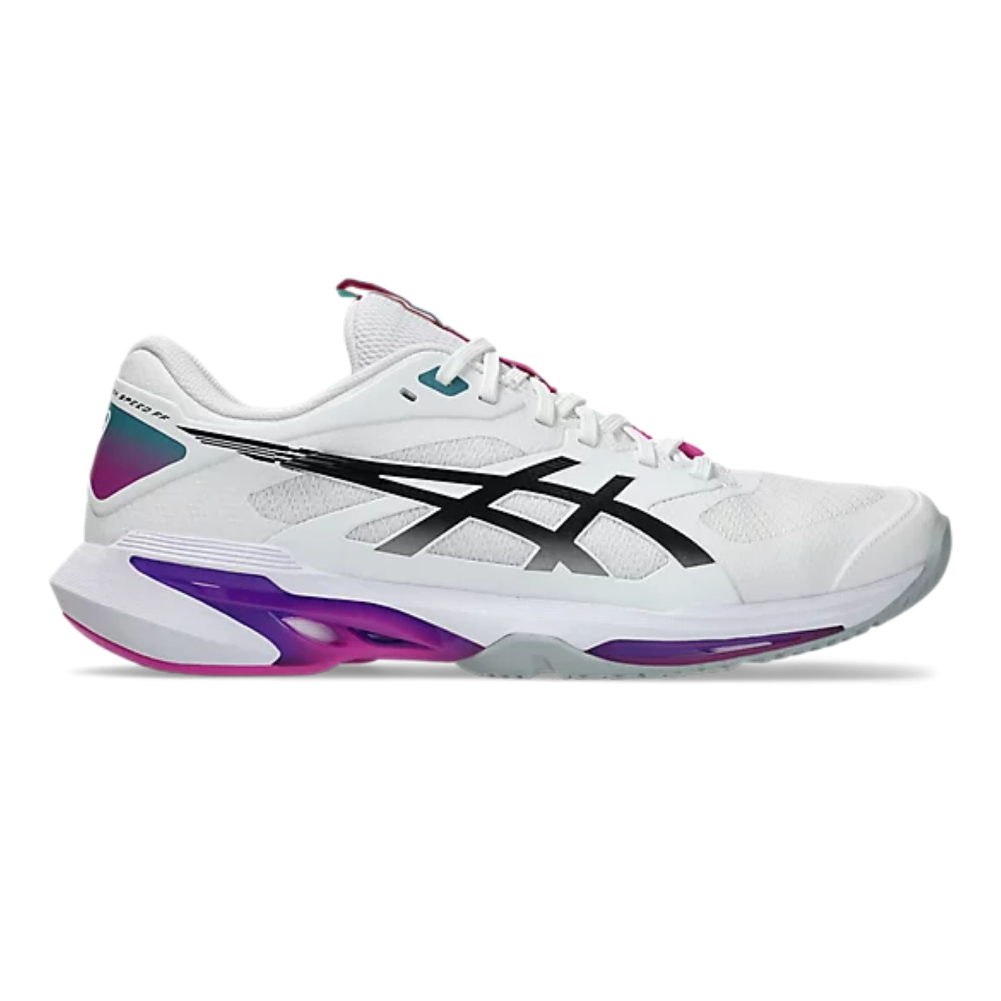 Tênis Asics Solution Speed FF 4 All Court Masculino - Branco/Rosa
