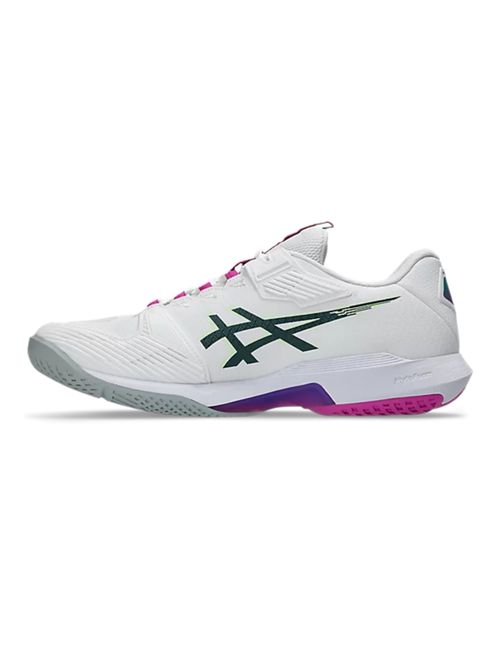 Tênis Asics Solution Speed FF 4 All Court Masculino - Branco/Rosa