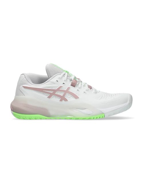 Tênis Asics Gel-Resolution X Quadra-Rápida Feminino - Branco/Rosa