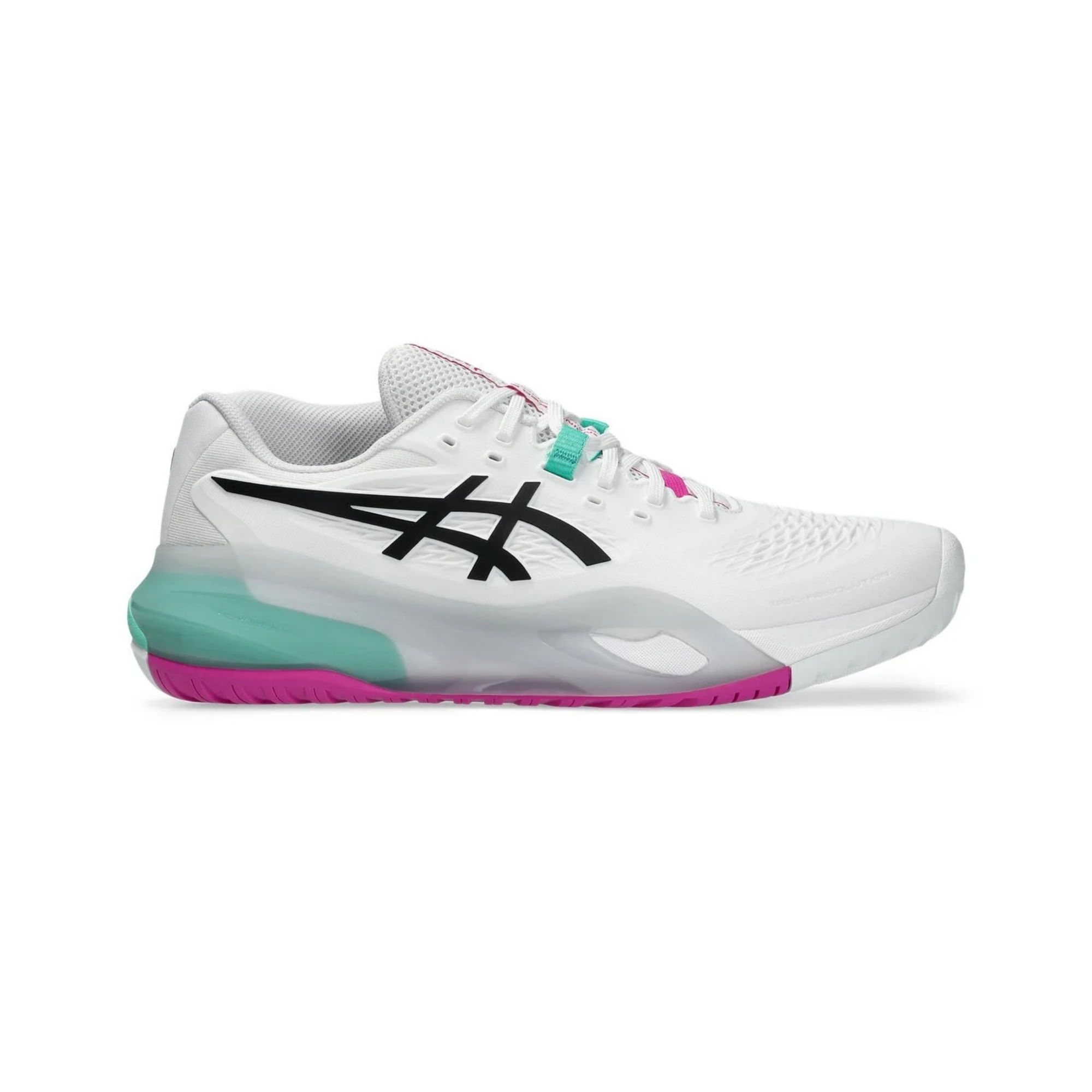 Tênis Asics Gel-Resolution X Saibro Masculino - Branco/Verde