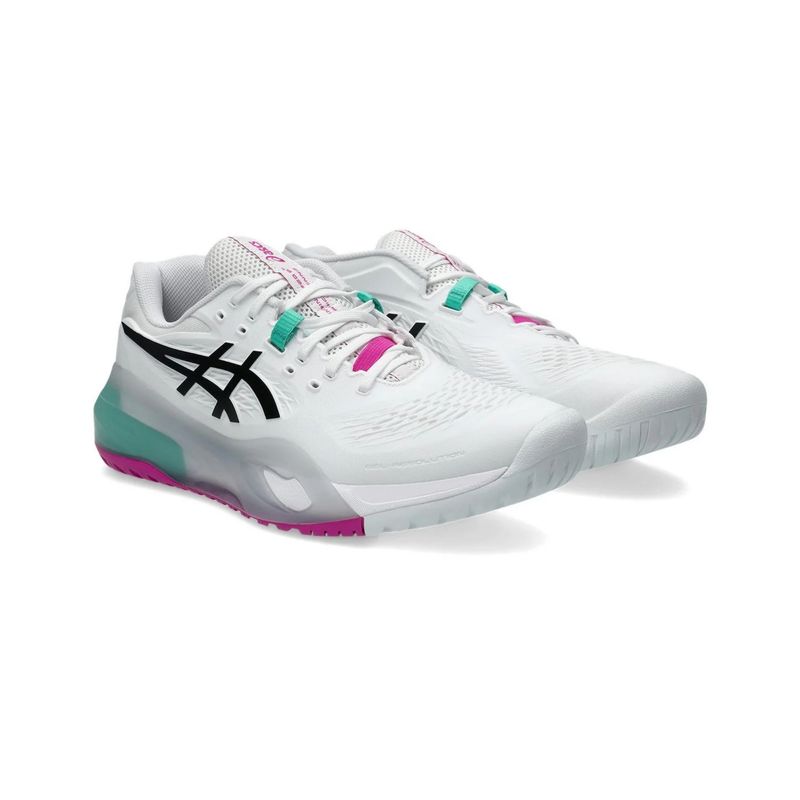 tênis-asics-gel-resolution-x-saibro-masculino-branco-verde