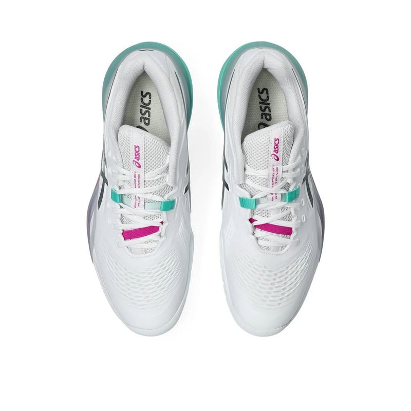 tênis-asics-gel-resolution-x-saibro-masculino-branco-verde