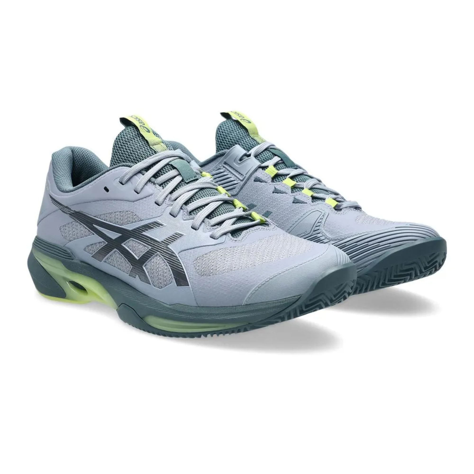 ASICS アシックス Solution Speed FF4 26cm AC用 Tênis Asics Solution Speed FF 4 Saibro Masculino - Azul/Cinza