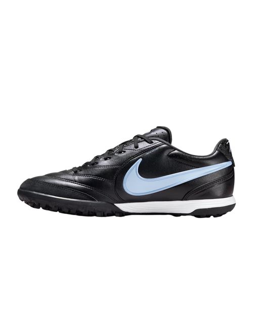 Chuteira Society Nike Tiempo Ligera Pro TF Masculina - Preta/Azul