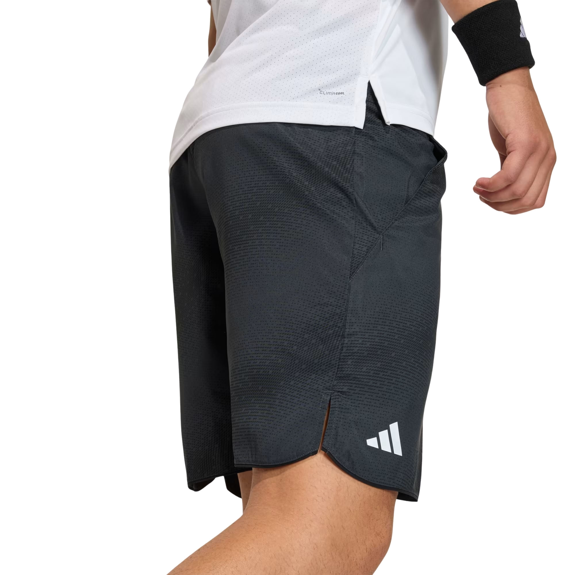 Shorts Adidas Club Tennis Graph 7 Pol Masculina - Grafite - Bayard