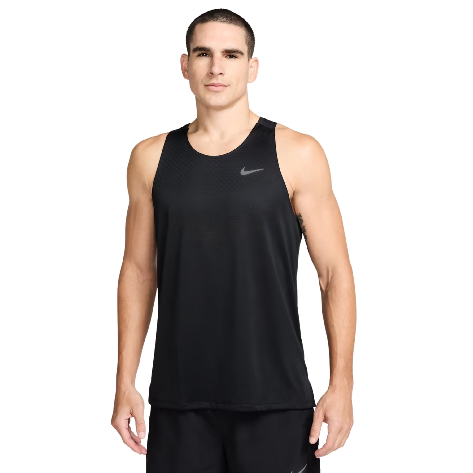 Regata Nike Dri-Fit Adv Stride Tank Masculina - Preta