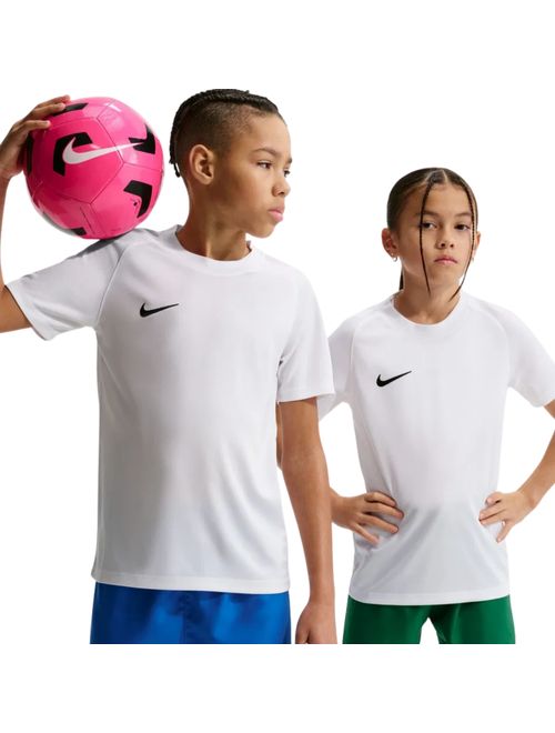 Camiseta Nike Dri-Fitf Park Viii Jsy Ss Infantil - Branca