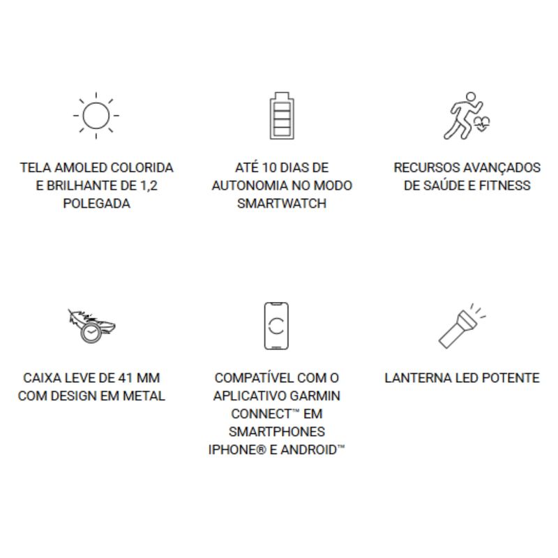 relógio-monitor-cardíaco-garmin-venu-4-41mm-unissex-off-white