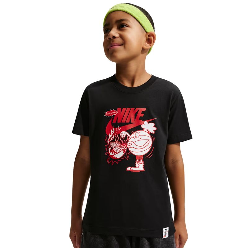 camiseta-nike-sportswear-nsw-tee-sole-food-infantil-preta