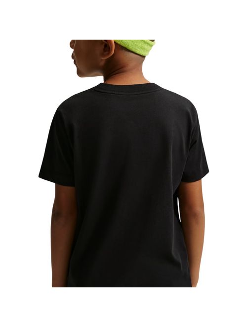 Camiseta Nike Sportswear Nsw Tee Sole Food Infantil - Preta