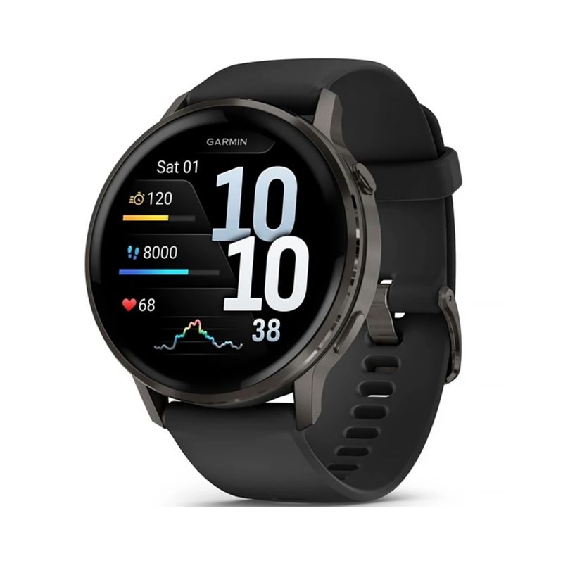 relógio-monitor-cardíaco-garmin-venu-4-45mm-unissex-preto