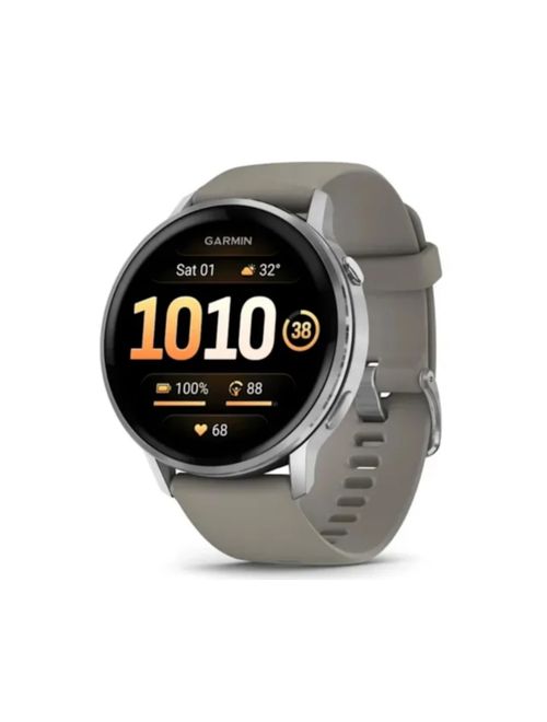 Relógio Monitor Cardíaco Garmin Venu 4 45Mm Unissex - Cinza