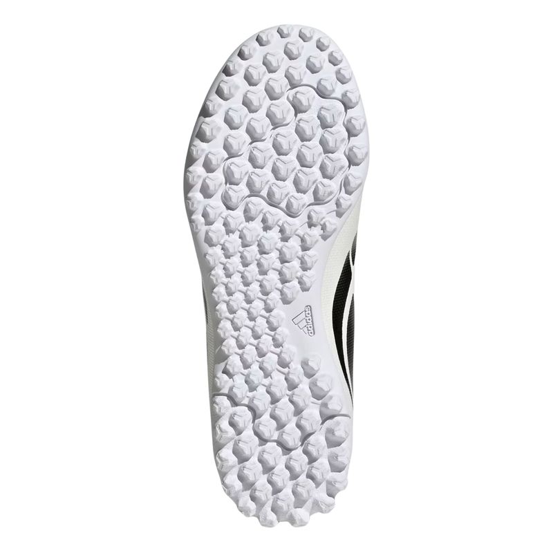 chuteira-society-adidas-predator-club-infantil-vermellha-branca