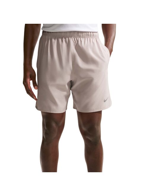 Shorts Nike Challenger 7 Pol Masculino - Bege