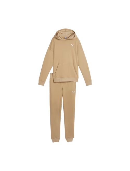Agasalho Puma Loungewear Suit Feminino - Bege
