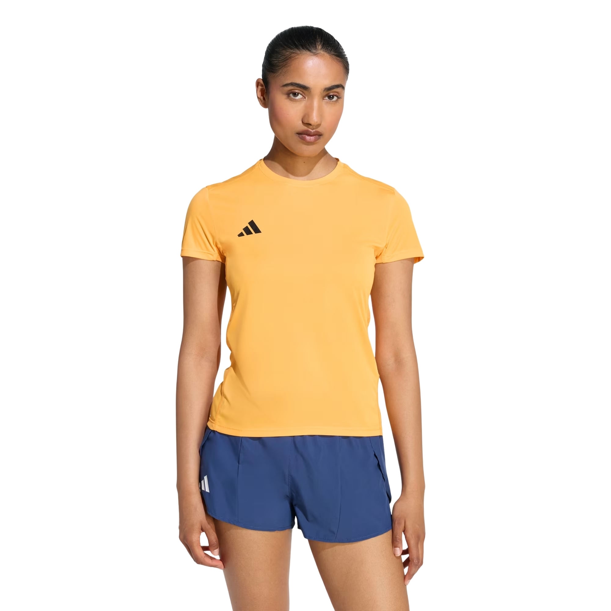 Camiseta Adidas Adizero Essentials Feminina - Laranja