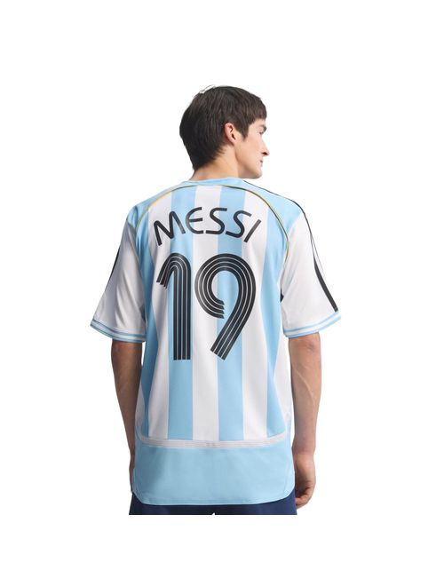 Camisa Argentina I Adidas Messi 2006 Masculina - Branca/Azul