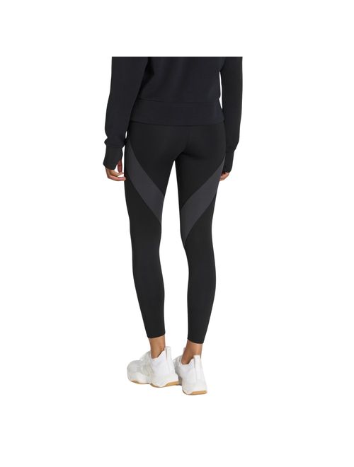 Calça Legging Adidas Techfit Workout Color Block 7/8 Feminina - Preta