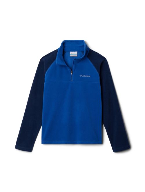 Blusão Columbia Fleece Glacial Half Infantil - Azul