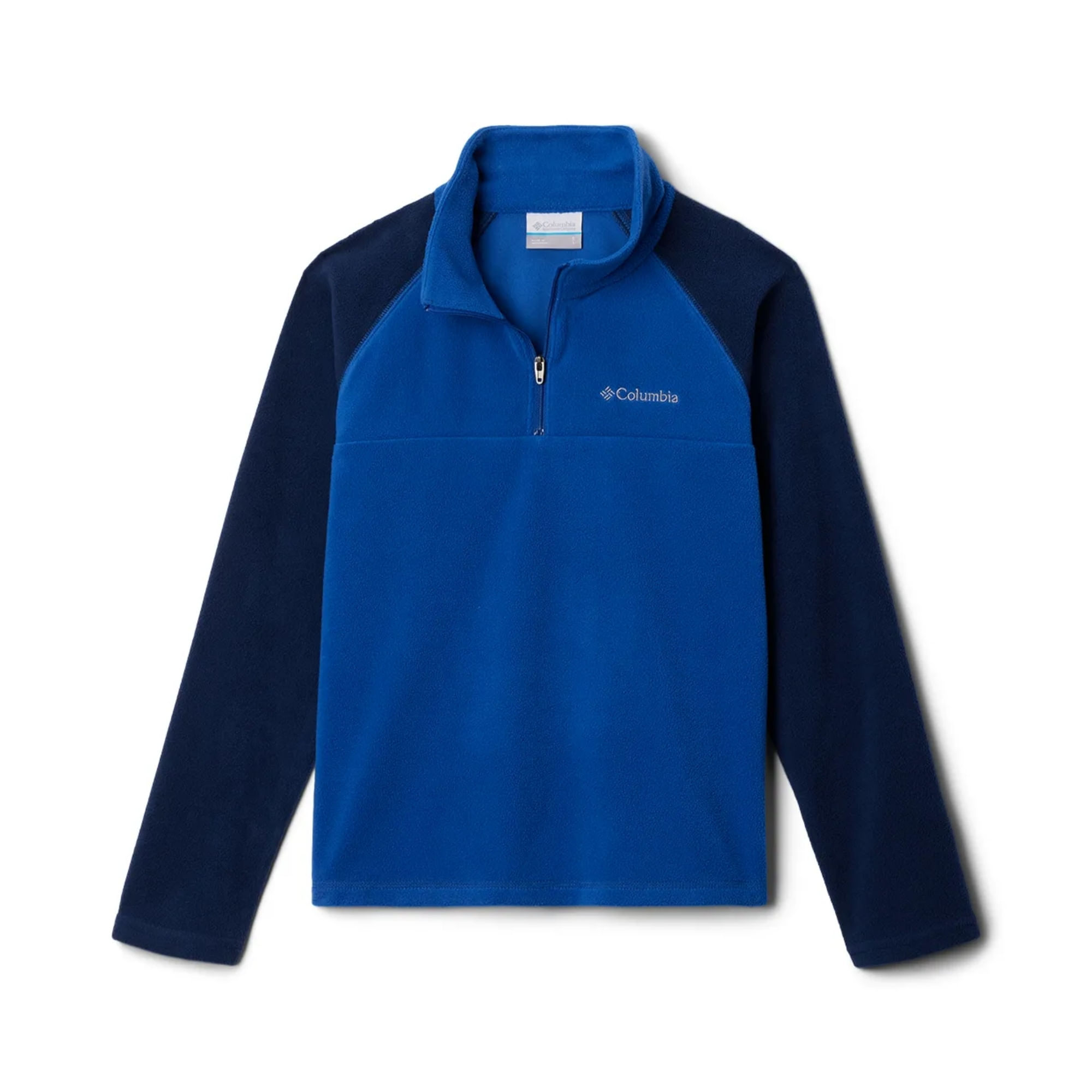 Blusão Columbia Fleece Glacial Half Infantil - Azul