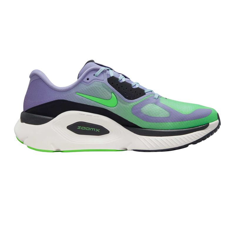 tênis-nike-structure-plus-masculino-roxo-verde