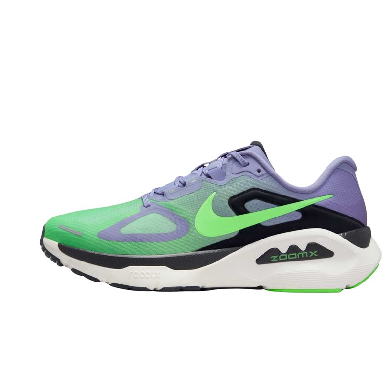 tênis-nike-structure-plus-masculino-roxo-verde