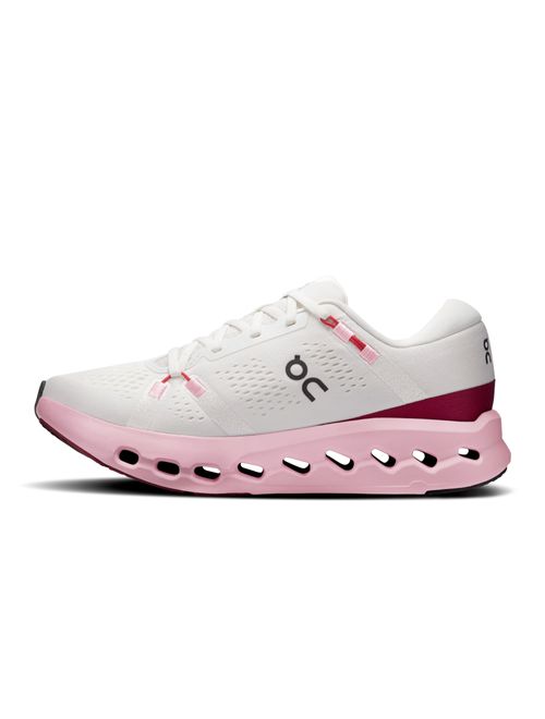 Tênis On Cloudsurfer 2 Feminino - Branco/Rosa