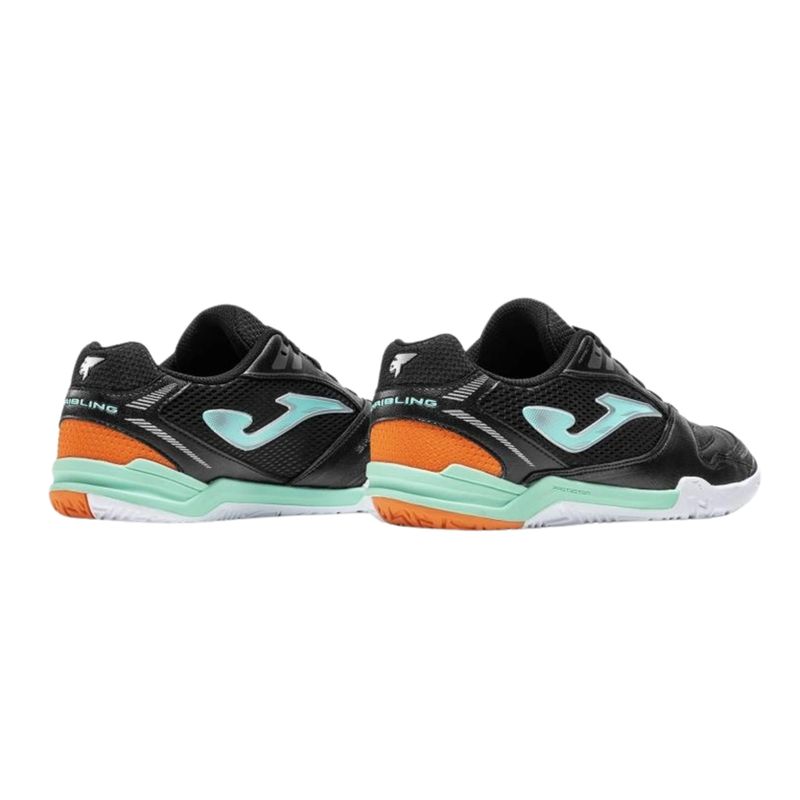 chuteira-futsal-joma-dribling-masculina-preta-azul