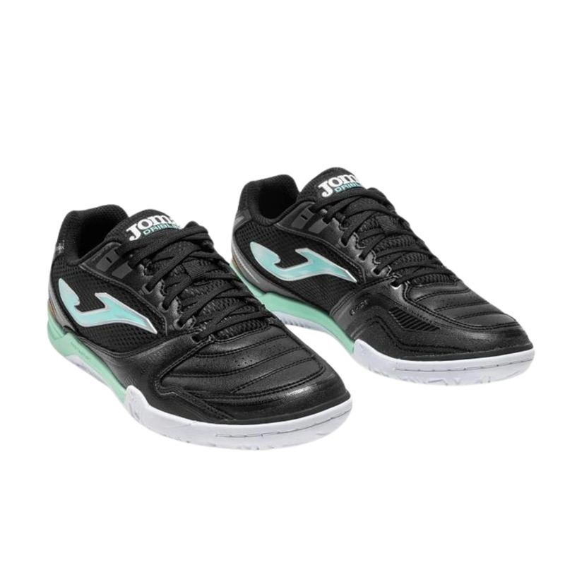 chuteira-futsal-joma-dribling-masculina-preta-azul