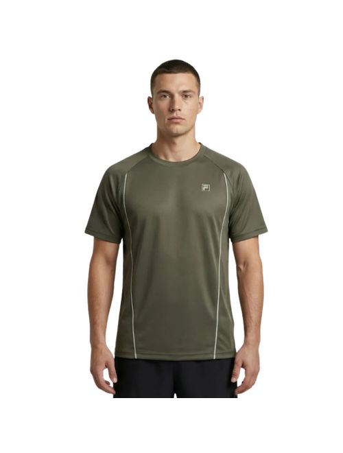 Camiseta Fila Match Masculina - Verde