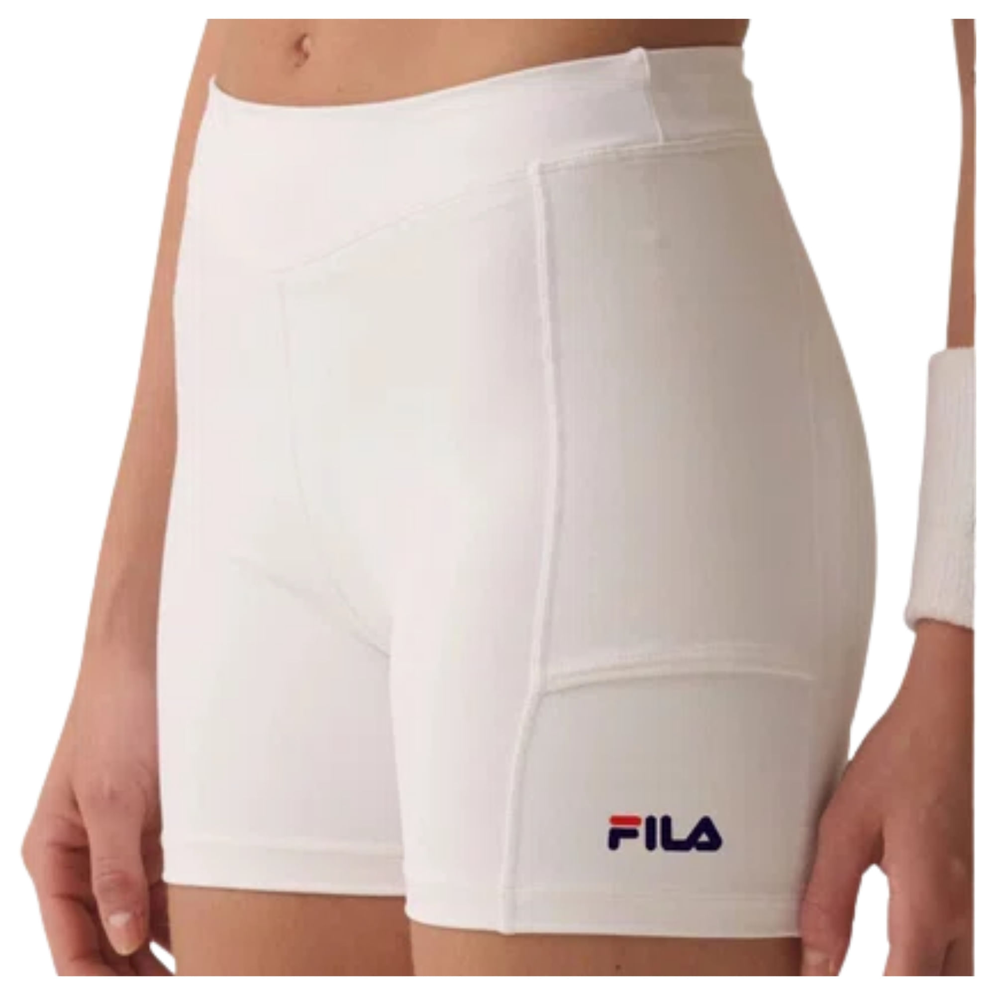 Shorts Fila Tennis Basic Feminino - Branco