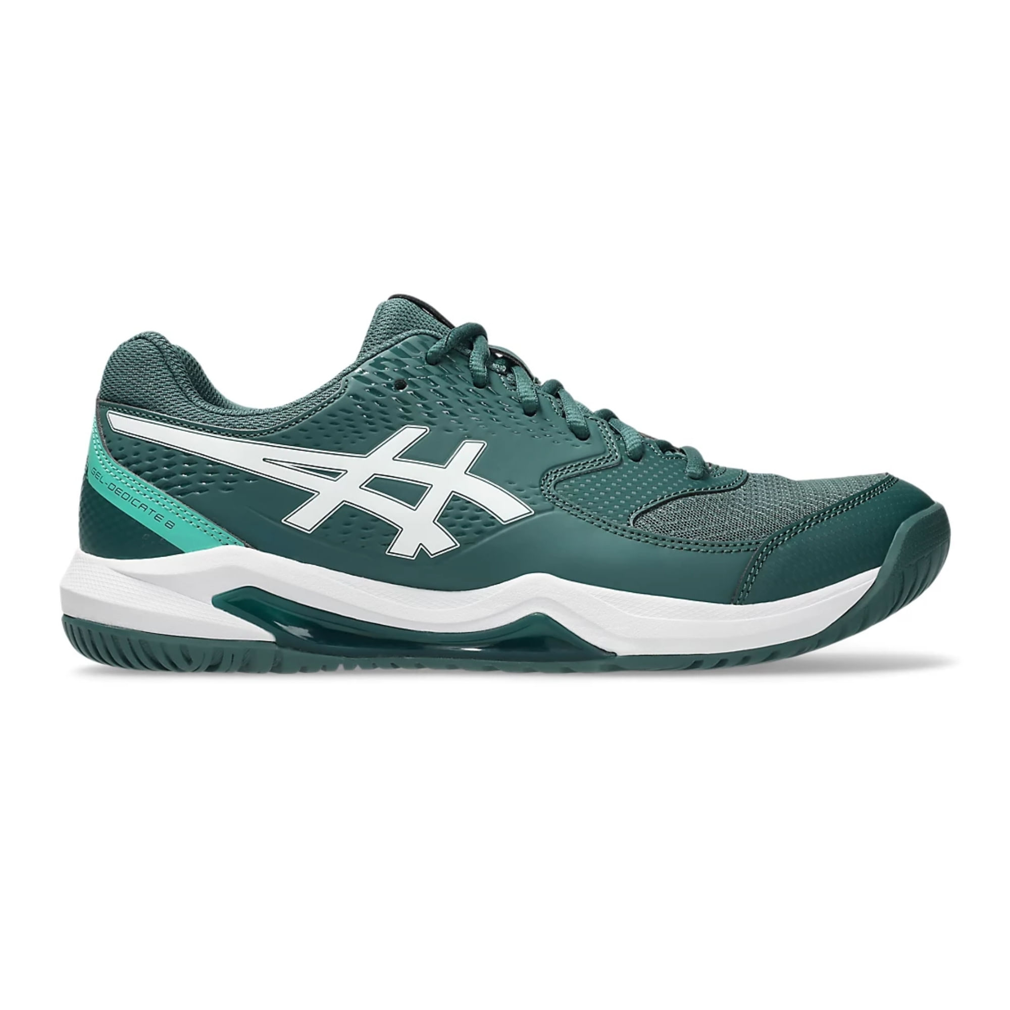 Tênis Asics Gel-Dedicate 8 Quadra Rápida Masculino - Verde