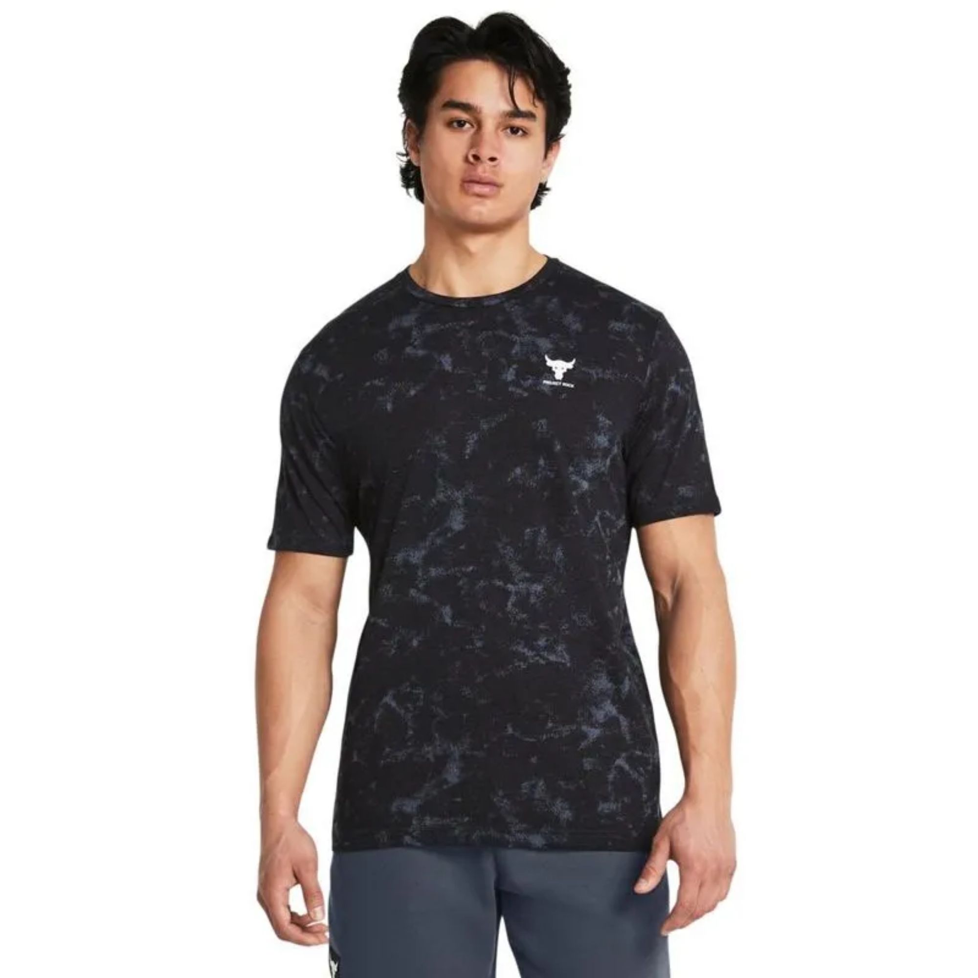 Camiseta Under Armour Project Rock Payoff Printed Masculina - Preta