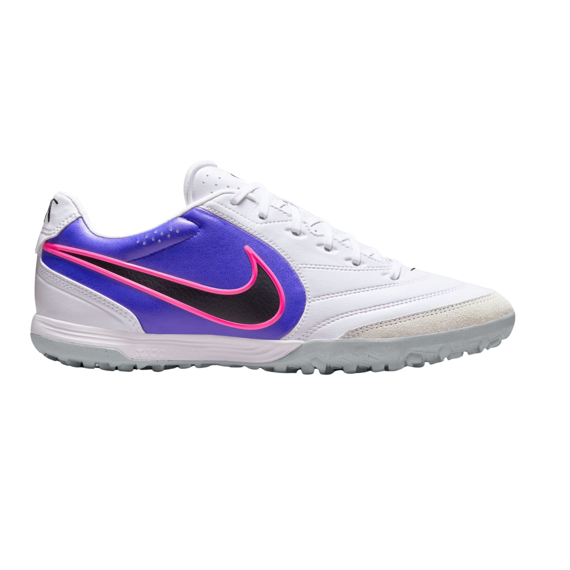 Chuteira Society Nike Tiempo Ligera Pro TF Masculina - Branca