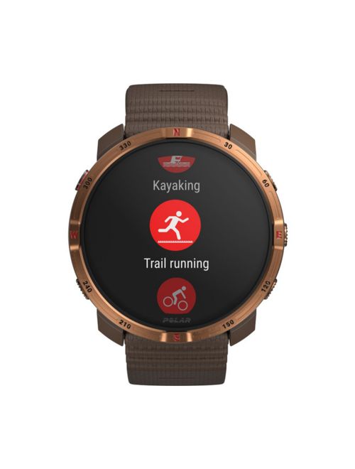 Relógio Monitor Cardíaco Polar Grit X2 Unissex - Marrom