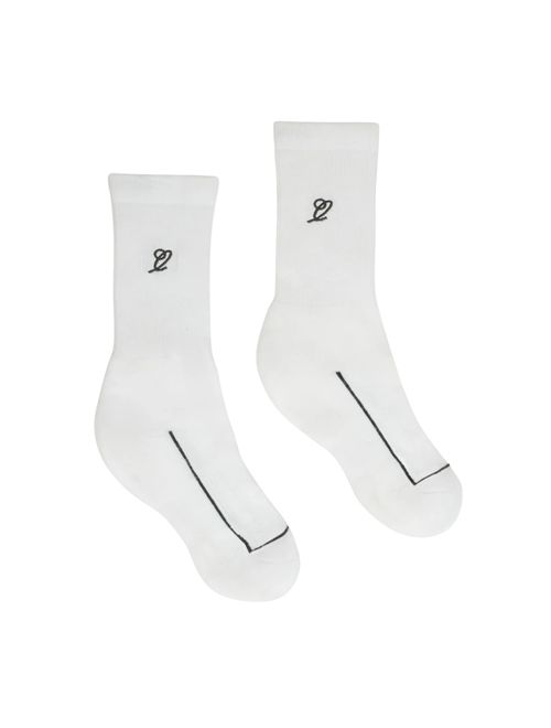 Kit Meia Slyce Championship 2.0 2 Pares Unissex - Branca